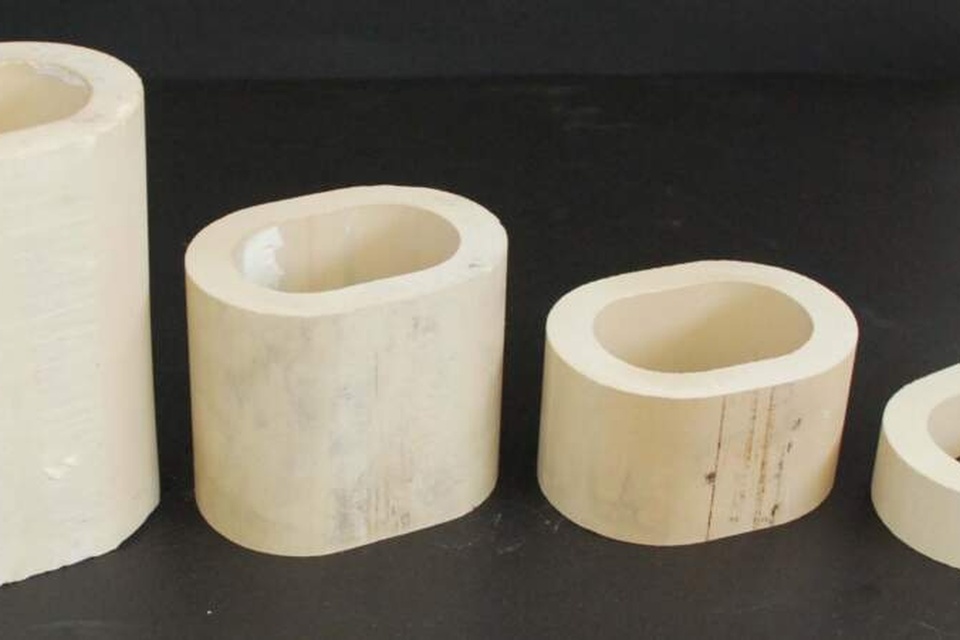 Oval Kiln Props