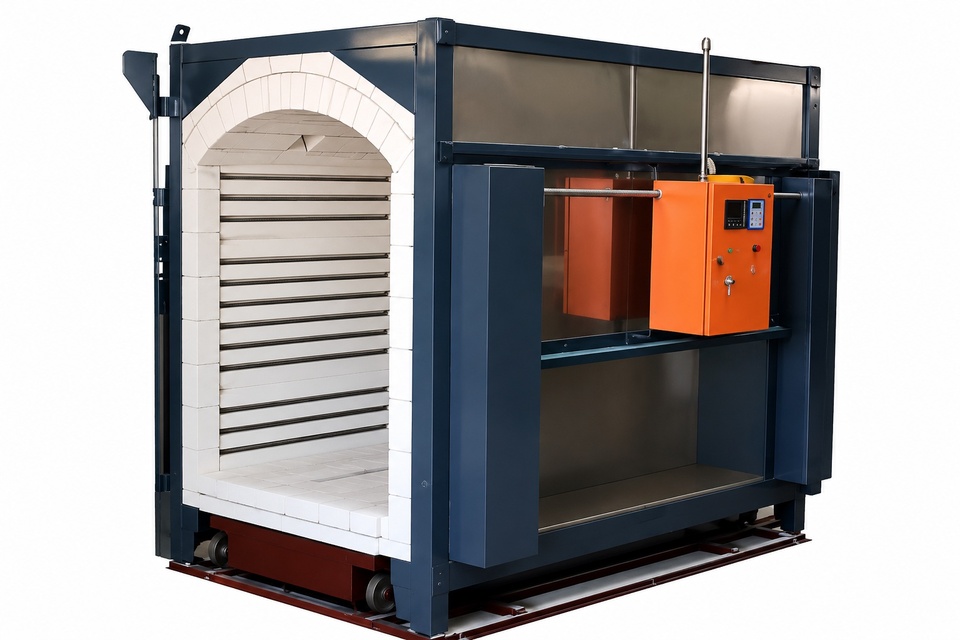105 Cubic Foot Two Car Shuttle Kiln