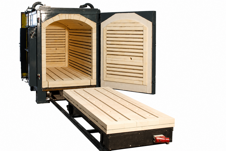 118 Cubic Foot Two Car Shuttle Kiln