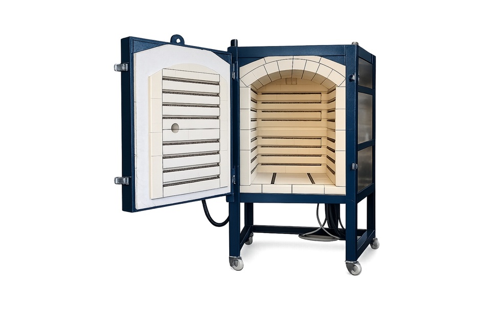 10 Cubic Foot Electric Front Load Kiln 290L