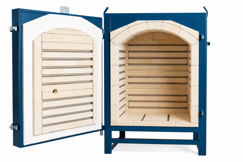 15 Cubic Foot Electric Front Load Kiln - 447L