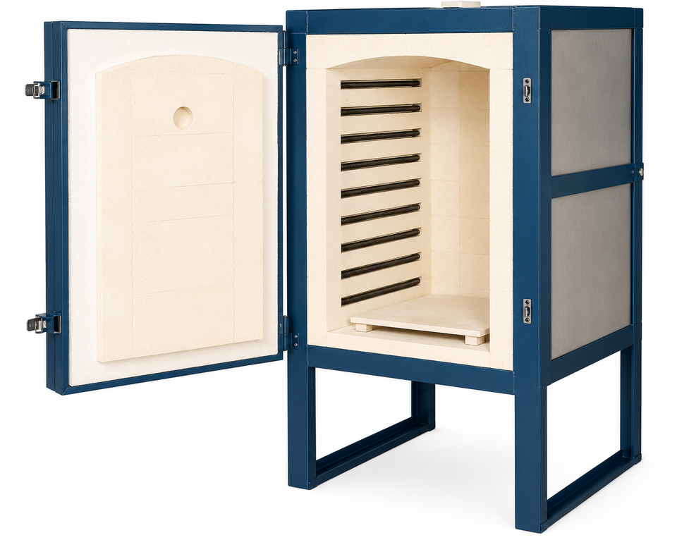 8 Cubic Foot Electric Front Load Kiln 240L