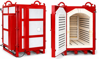 Two Door Kiln - 50 Cubic Foot