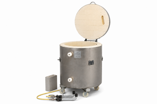 5 Cubic Foot Top Load Gas Kiln